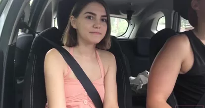 Порно в машине